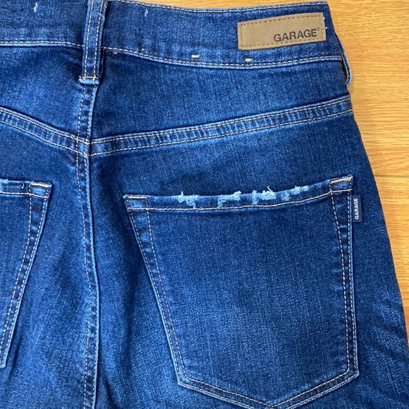 Dark Blue High Rise Garage Jeans - Picture 4 of 4
